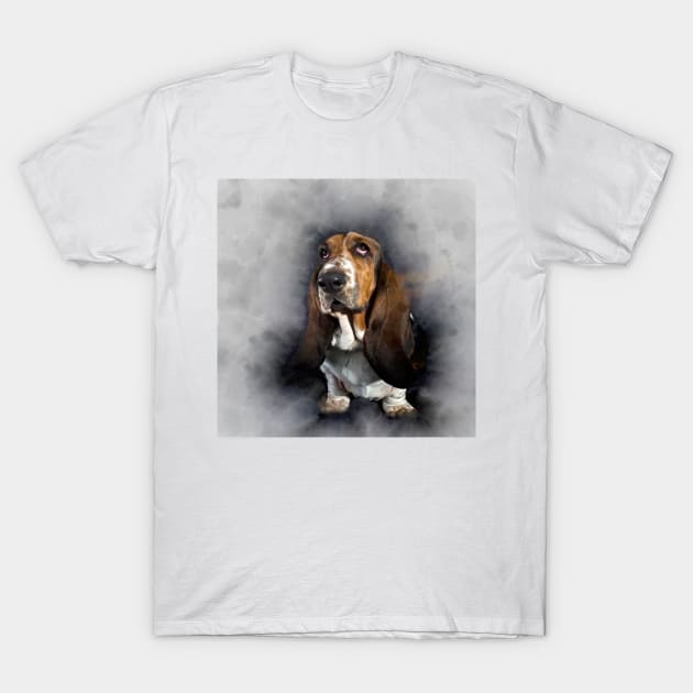 Basset T-Shirt by Noamdelf06